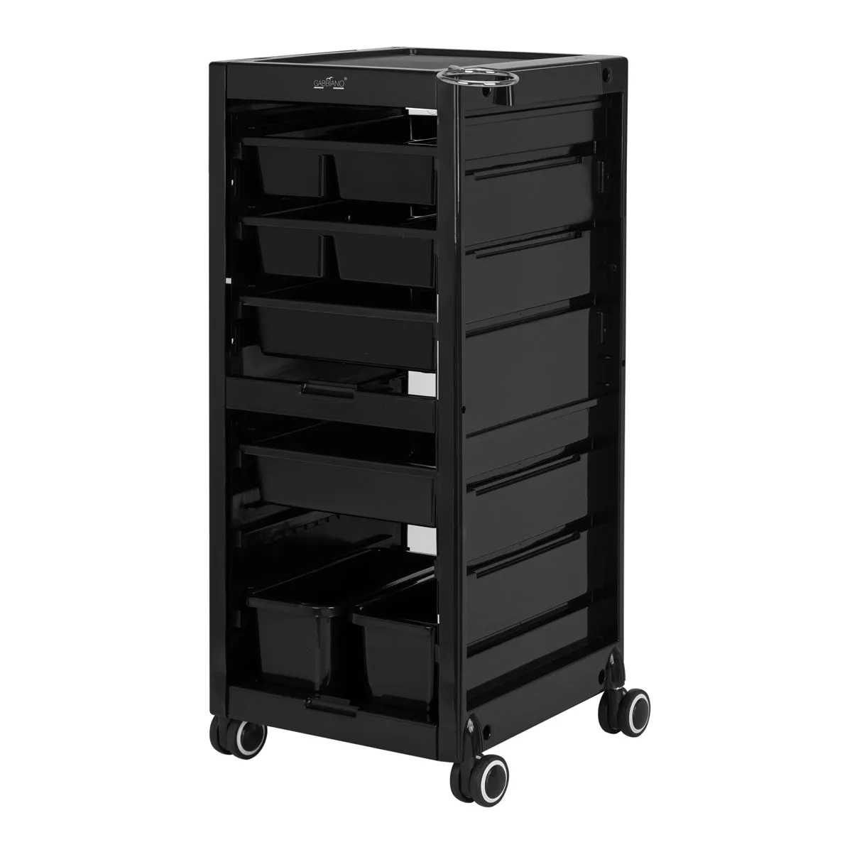 Gabbiano Hairdresser's Trolley 68A Black