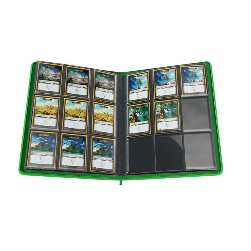 Gamegenic Zip-Up Album 18 Pocket (Green)
