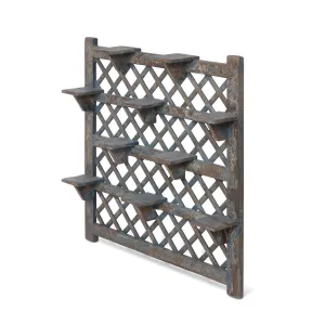Garden Lattice Herb Shelf