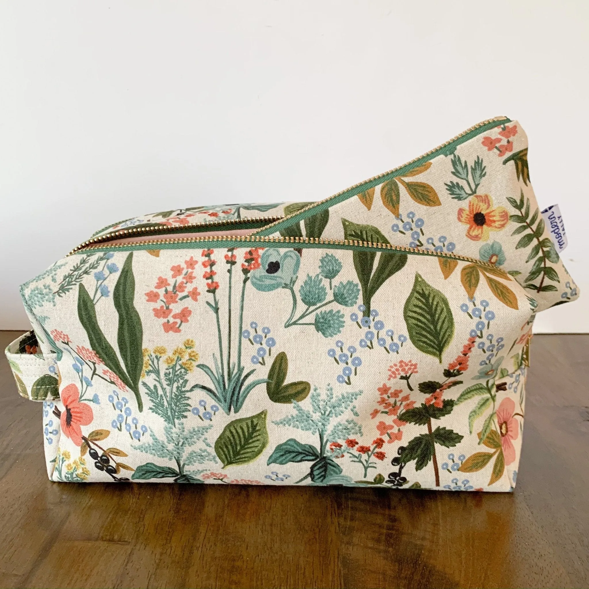 Garden Toiletry Case & Brush Pouch BUNDLE