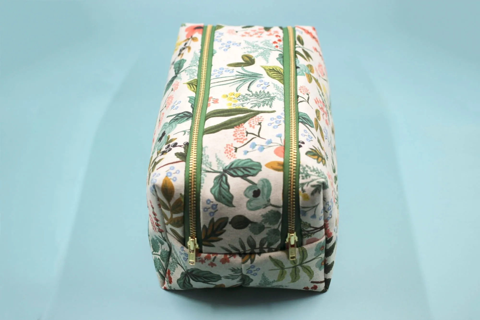 Garden Toiletry Case & Brush Pouch BUNDLE