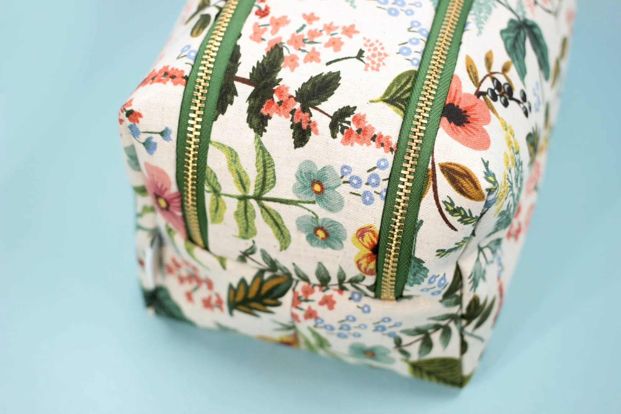 Garden Toiletry Case & Brush Pouch BUNDLE