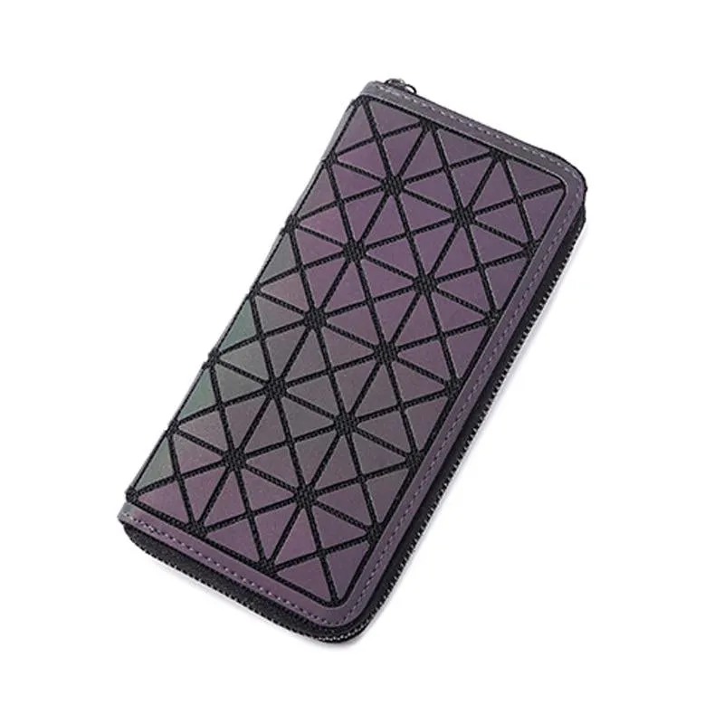 Geometric Lattice Luminous Wallet