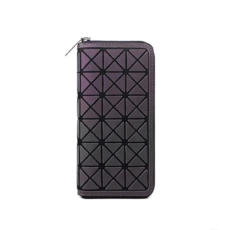 Geometric Lattice Luminous Wallet