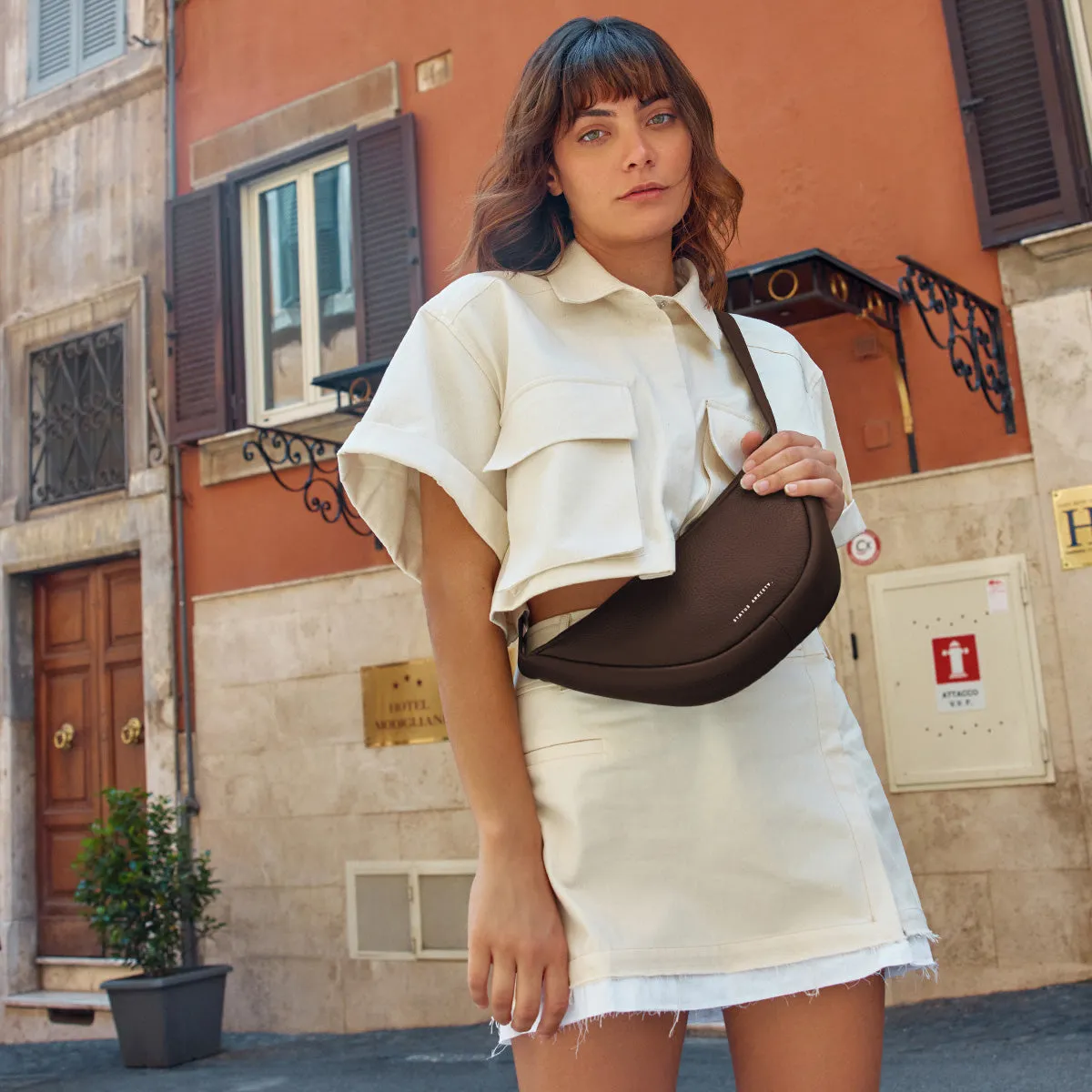 Glued To You Bag - Cocoa