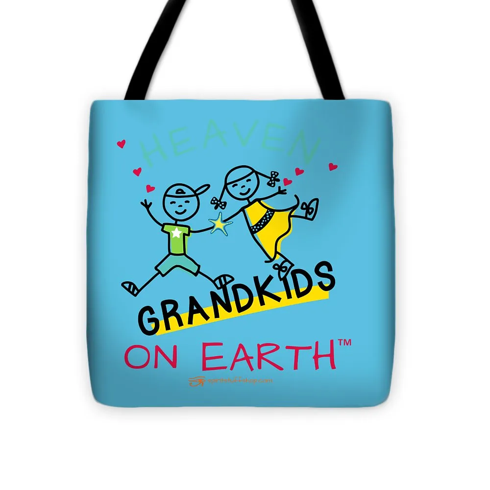 Grandkids Heaven on Earth - Tote Bag
