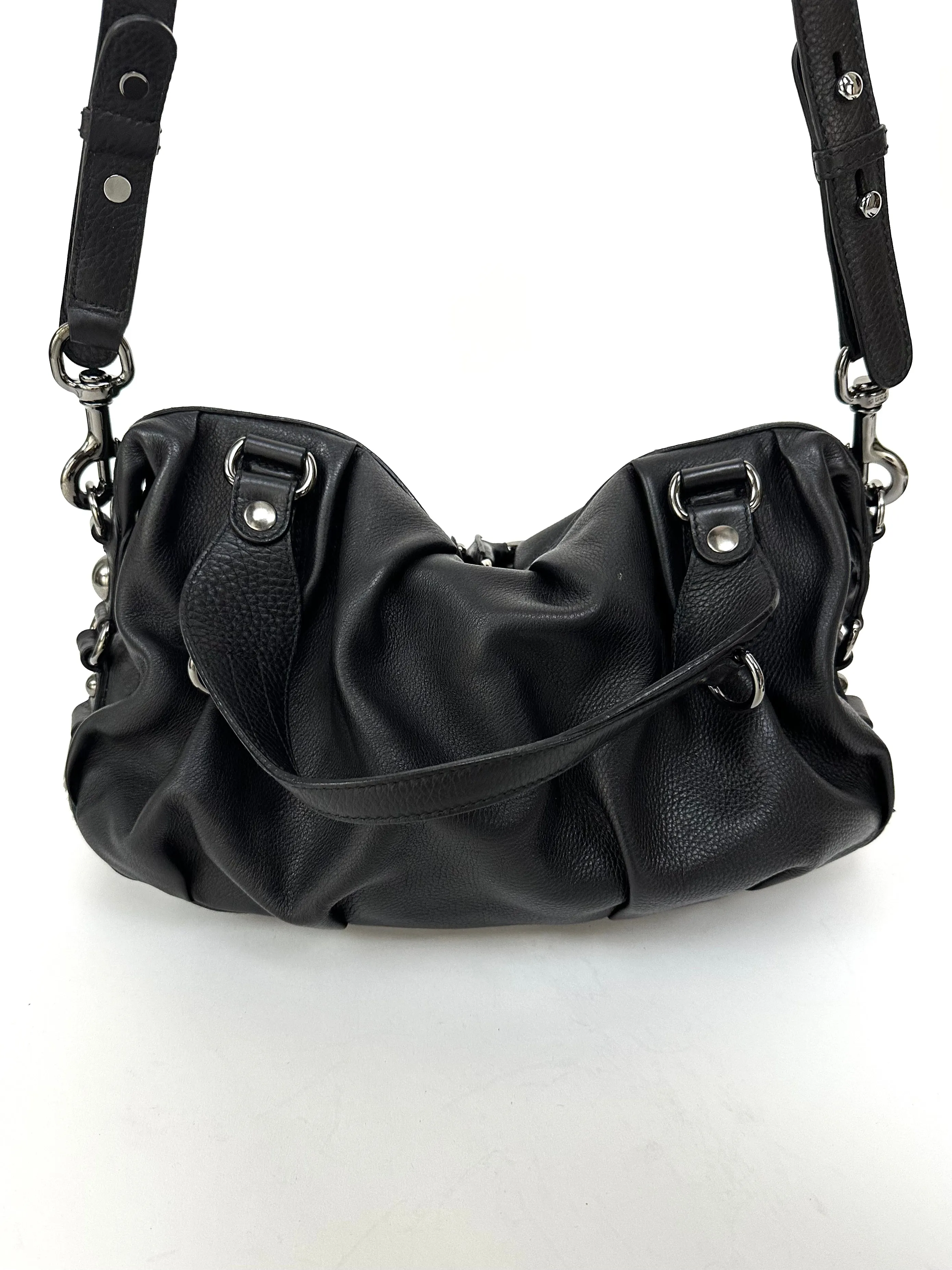 Gucci Icon Bit Leather Dual Strap Bag*
