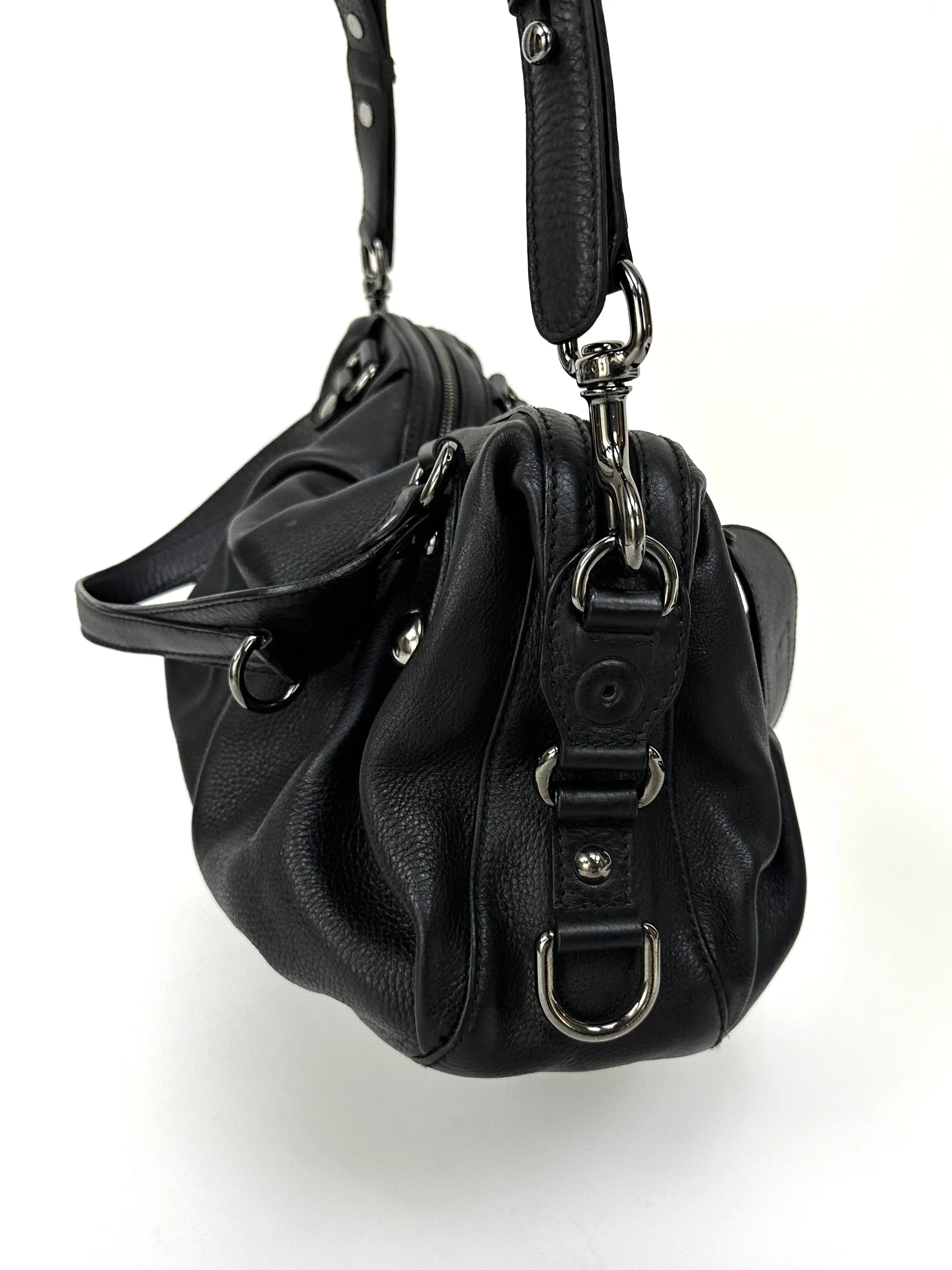 Gucci Icon Bit Leather Dual Strap Bag*