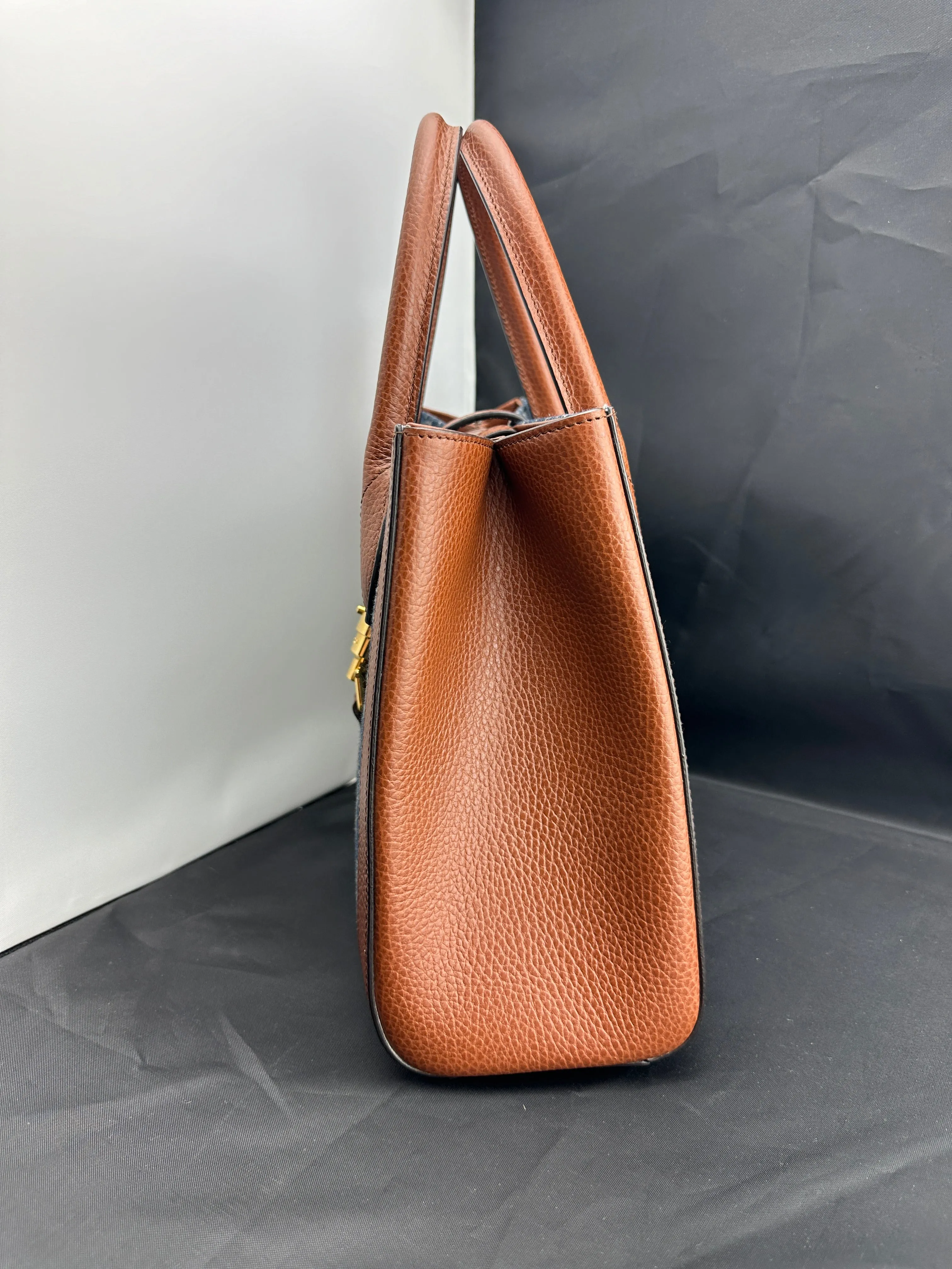 Gucci Jackie 1961 Medium Tote Bag in Denim
