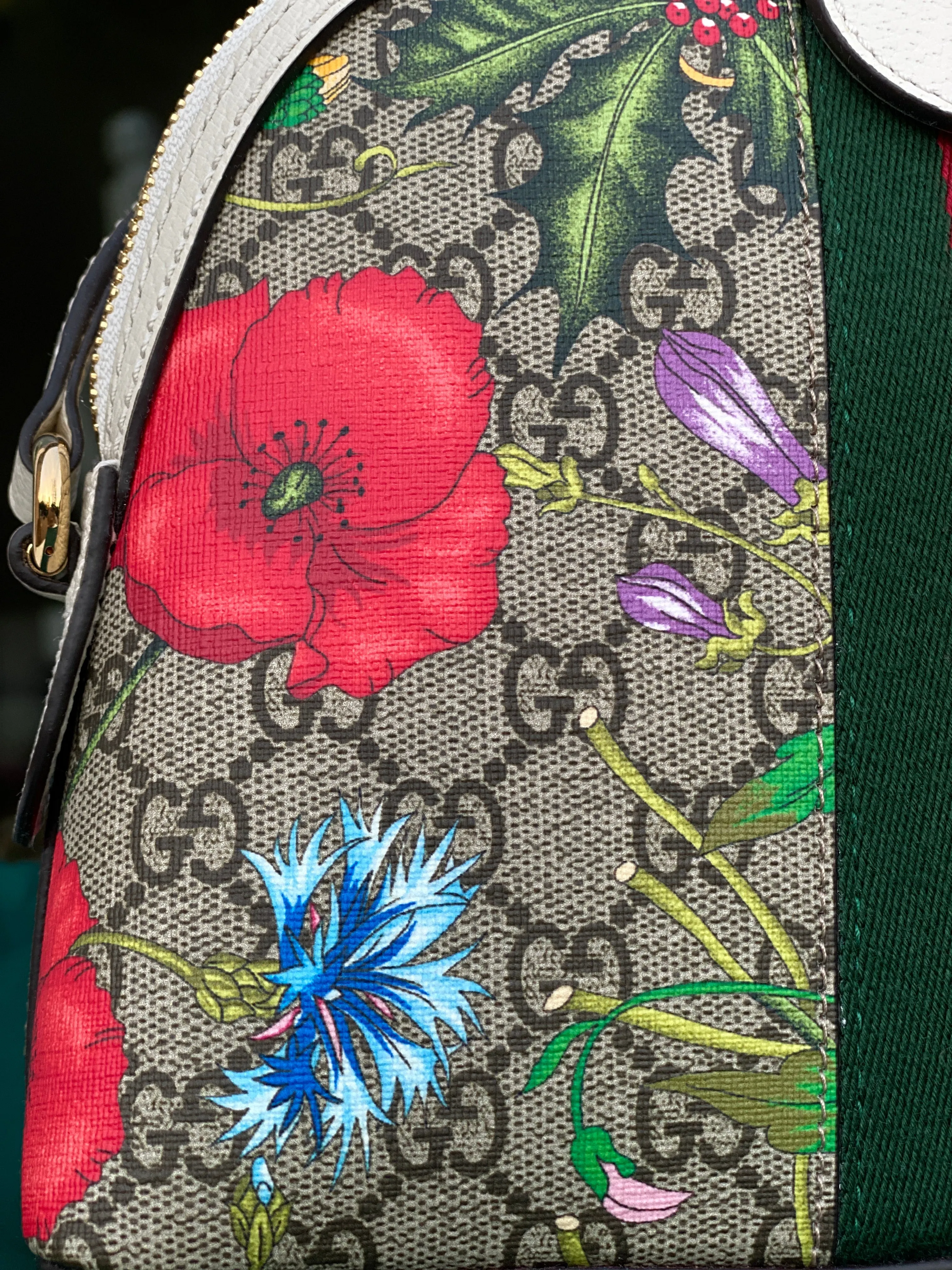 Gucci Ophidia GG Flora Crossbody Bag