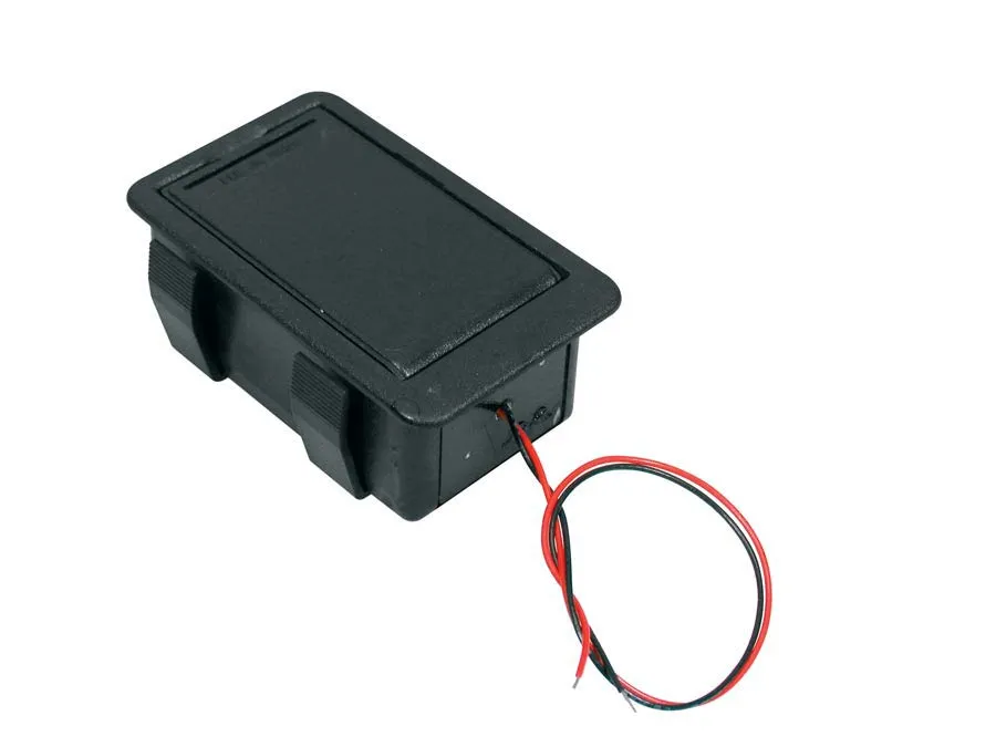 Guitar Battery Holder Horizontal Type Clamp Model for 9v Battery