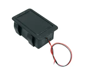 Guitar Battery Holder Horizontal Type Clamp Model for 9v Battery