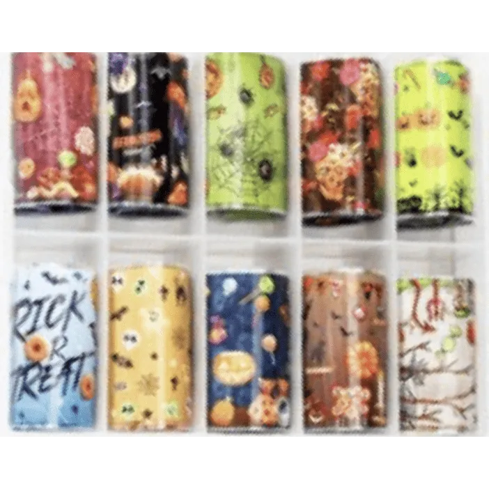Halloween 2020 - 10pc Transfer Foil Set