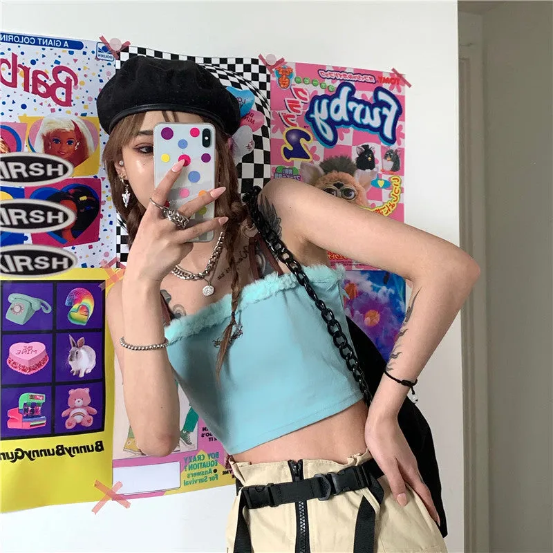 Harajuku Embroidery Sling KF81606
