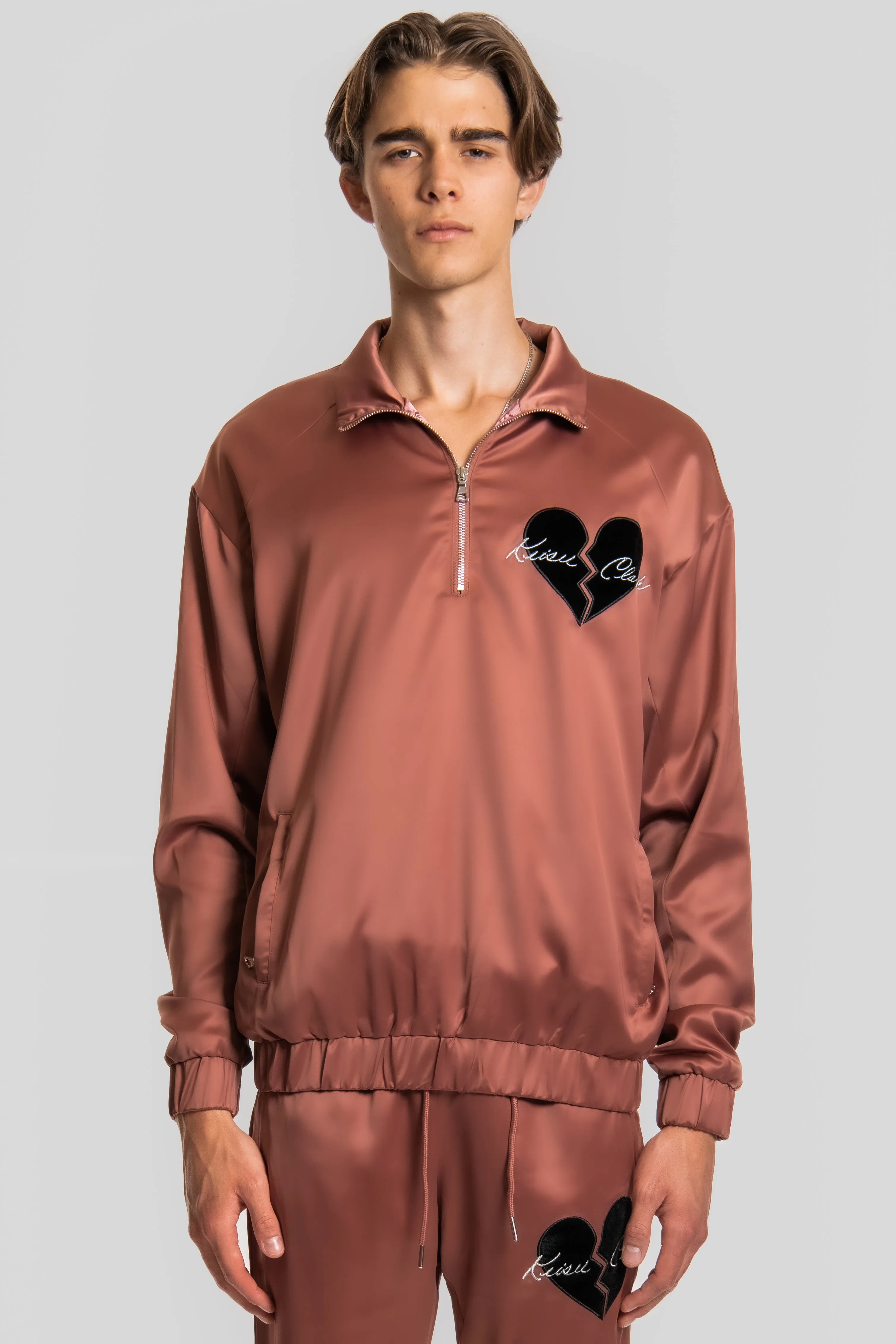 HEARTBREAKER TRACK 1/4 ZIP PULLOVER
