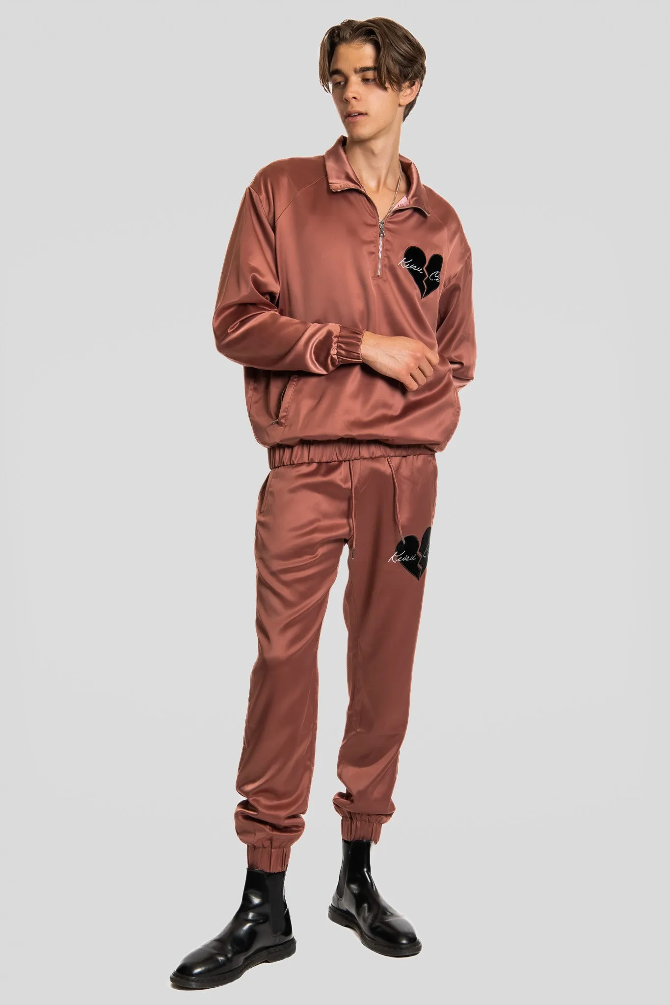 HEARTBREAKER TRACK 1/4 ZIP PULLOVER