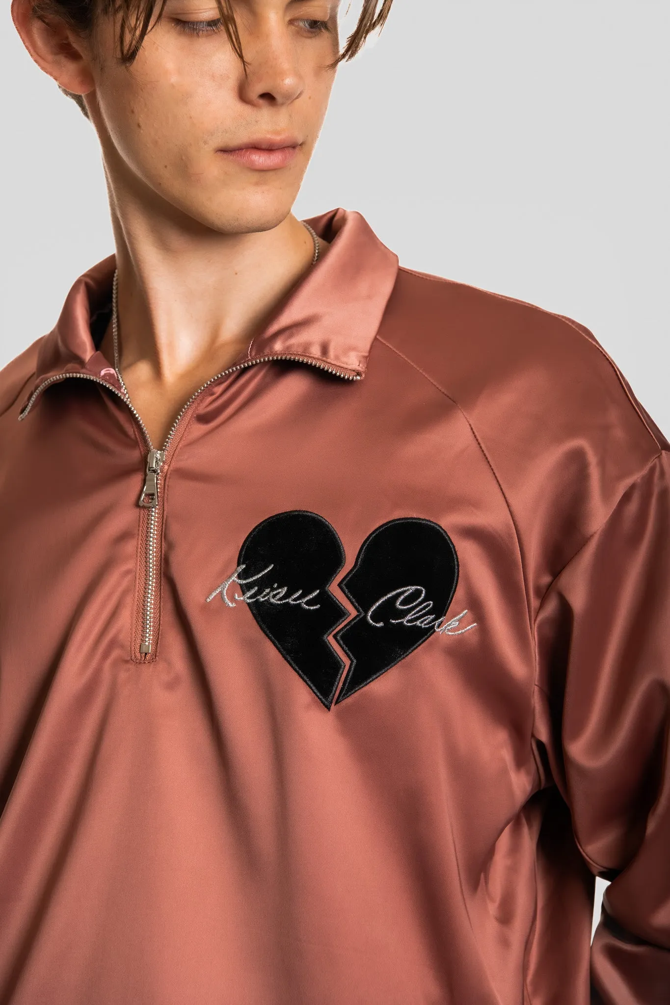 HEARTBREAKER TRACK 1/4 ZIP PULLOVER