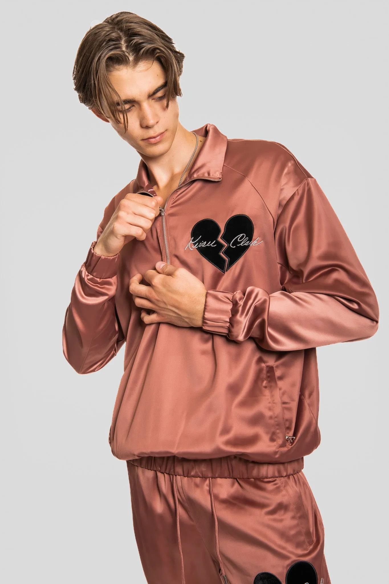 HEARTBREAKER TRACK 1/4 ZIP PULLOVER
