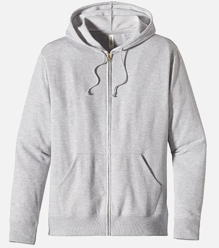 Heathered Full-Zip Hoody, EC5680