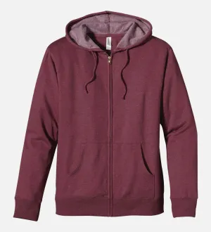 Heathered Full-Zip Hoody, EC5680
