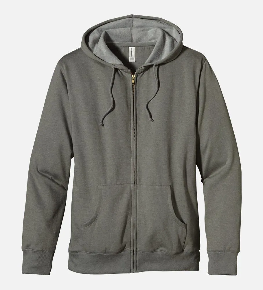 Heathered Full-Zip Hoody, EC5680