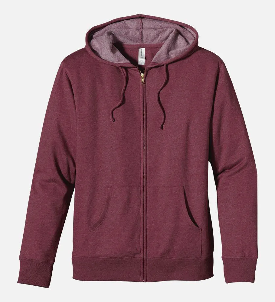 Heathered Full-Zip Hoody, EC5680