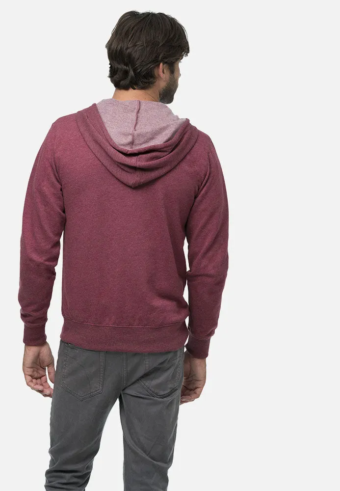 Heathered Full-Zip Hoody, EC5680
