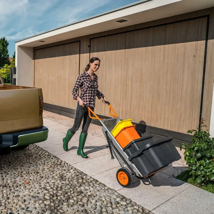 Heavy Duty Multi-function Yard Garden Cart Wheelbarrow