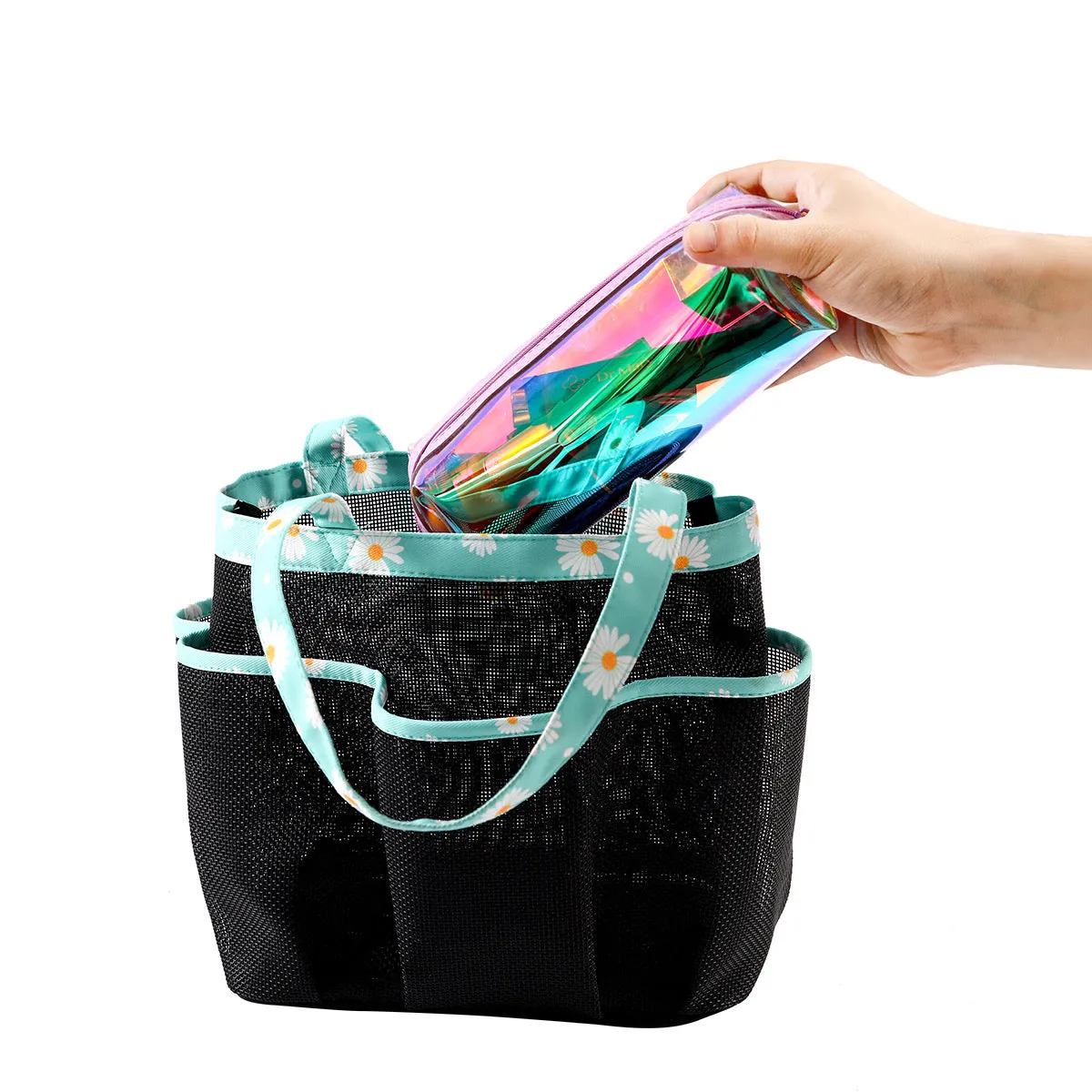Holographic Clear Makeup Pouch and Pencil Case