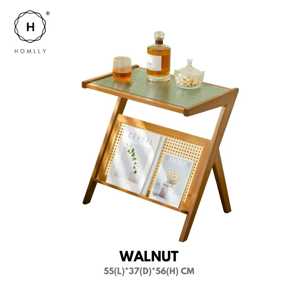 Homlly Z Rattan Side Table