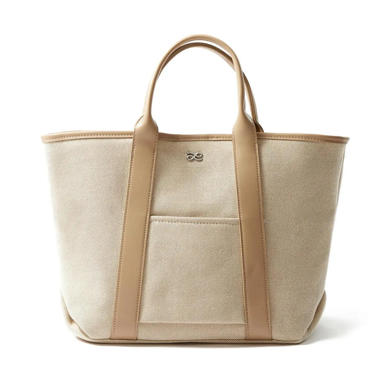 House of Little Bunny Shopping Tote Bag in Beige
