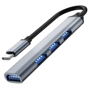 HUB - Rozgałęźnik Portu USB-C na 4 Porty USB-A