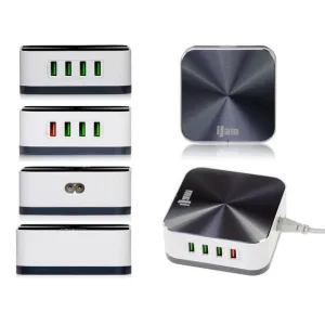 iJam USB Charging Station 8 Port for Smart Devices