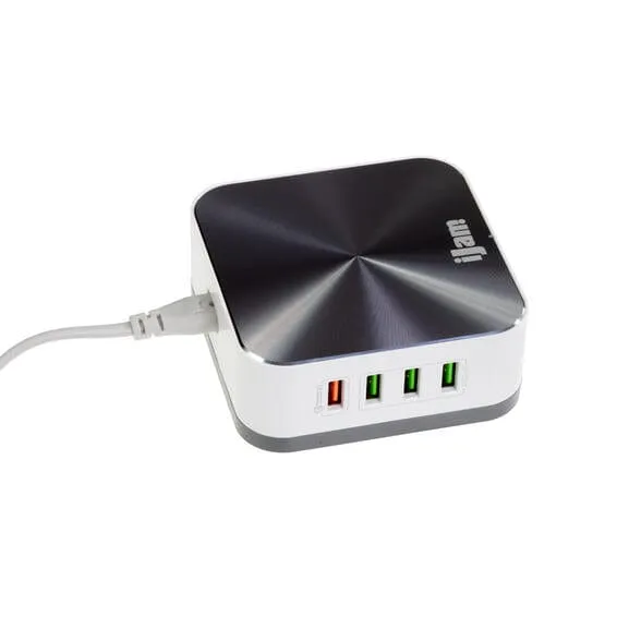iJam USB Charging Station 8 Port for Smart Devices