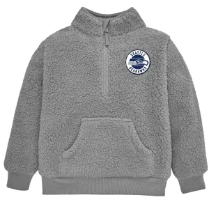 Infant & Toddler Seattle Seahawks 1/4 Zip Sherpa Top