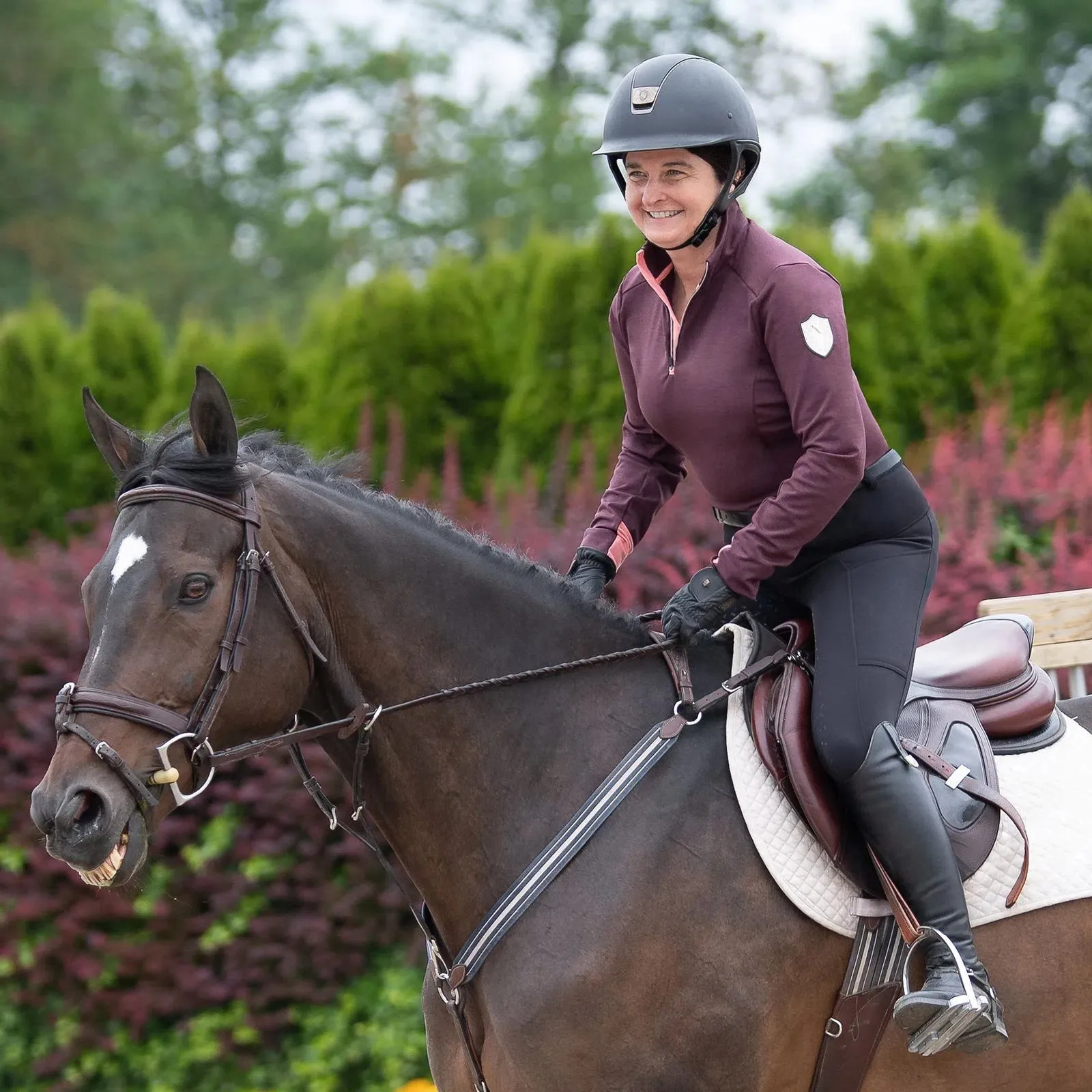 Irideon Radiant Half Zip Top