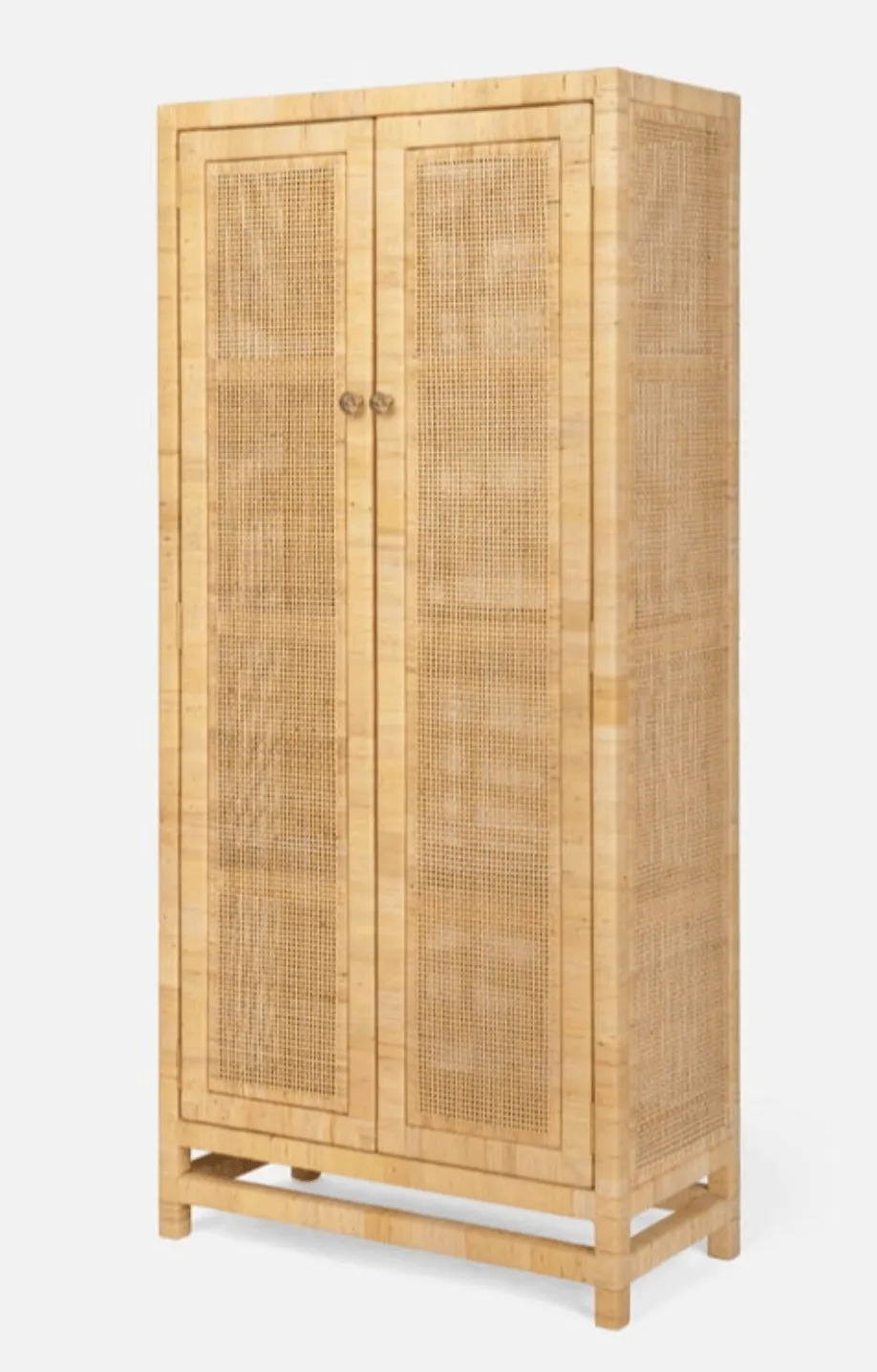 Islamorada Rattan Tall Narrow Cabinet