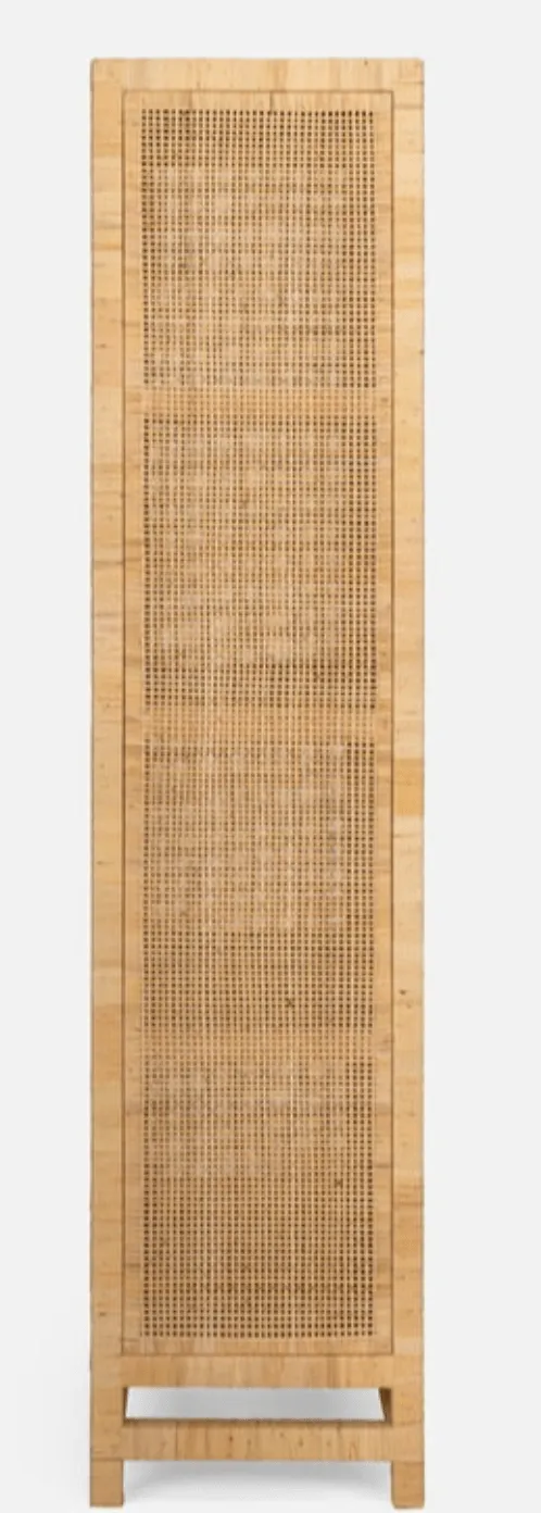 Islamorada Rattan Tall Narrow Cabinet