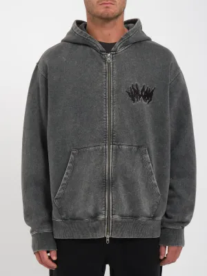 Issanka Zip Hoodie - BLACK
