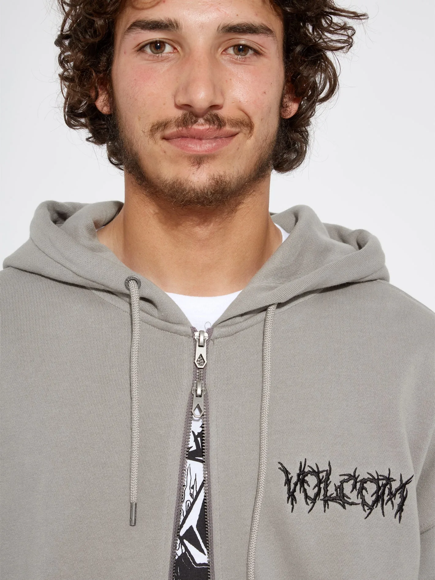 Issanka Zip Hoodie - DUSK GREY