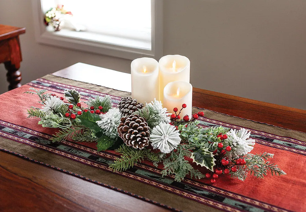 Ivory Reallite Flameless Pillar Candle