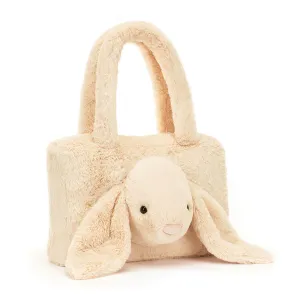 Jellycat Smudge Rabbit Tote Bag SMG2RT FREE DELIVERY.