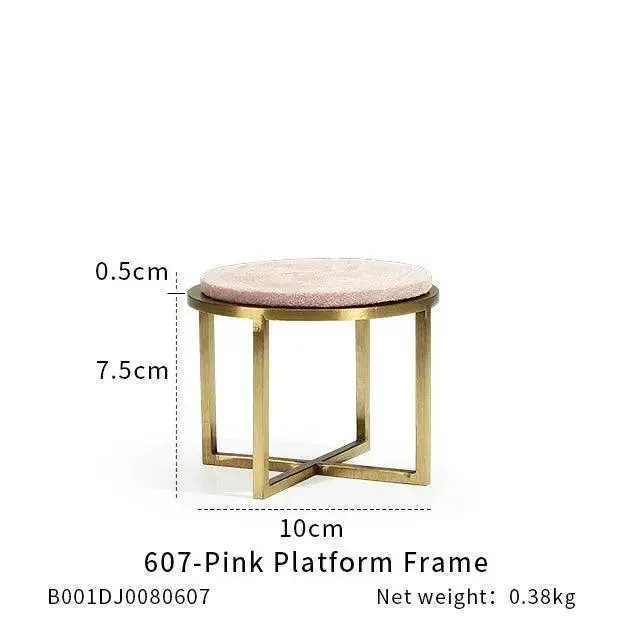 Jewelry Shop Display - Pink Necklace Holder & Earring Organizer
