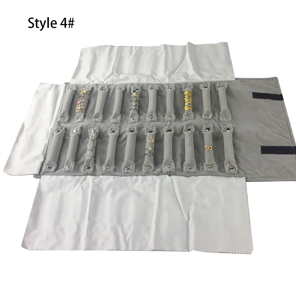 Jewelry Travel Rolls Accessories Organizer Storage Jewelry Display Multipurpose