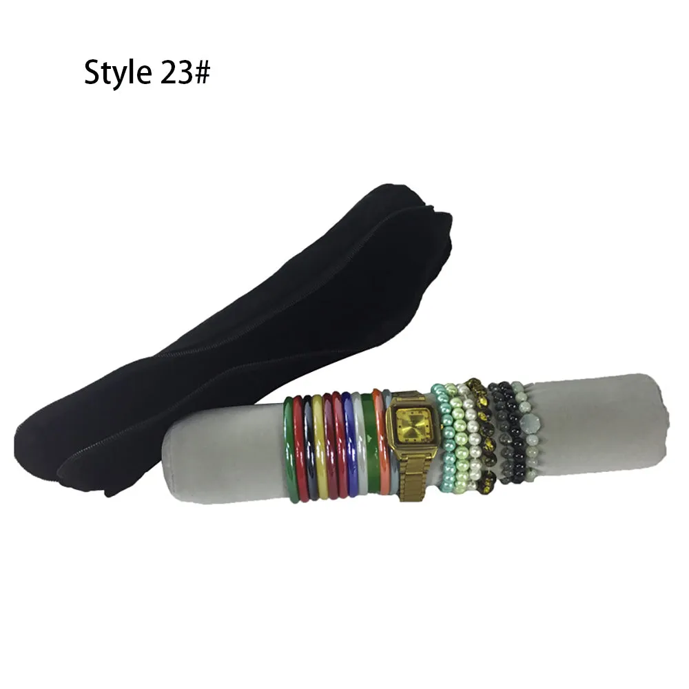 Jewelry Travel Rolls Accessories Organizer Storage Jewelry Display Multipurpose