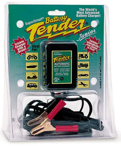 Junior 12V Charger and Maintainer: Automatic 12V Powersports Battery Charger and Maintainer for Motorcycle, ATVs, and More - Smart 12 Volt, 750mA Battery Float Chargers