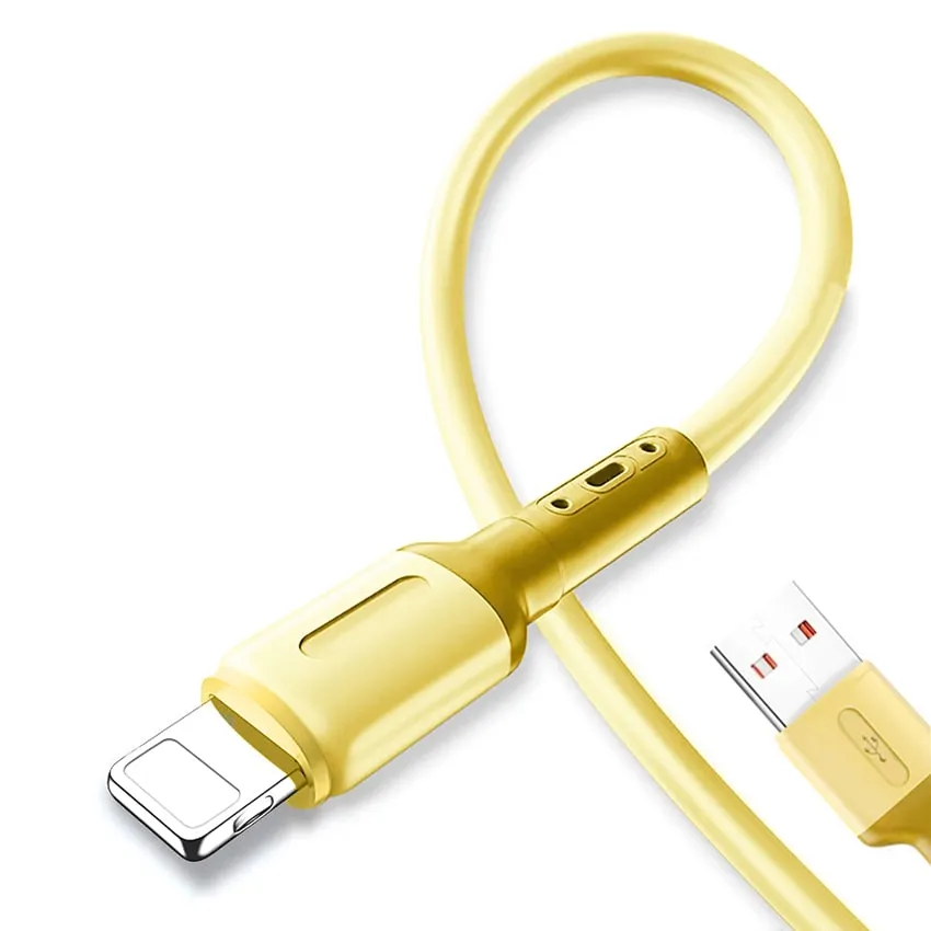 Kabel Lightning do iPhone, iPad - Kolorowy - 1 Metr