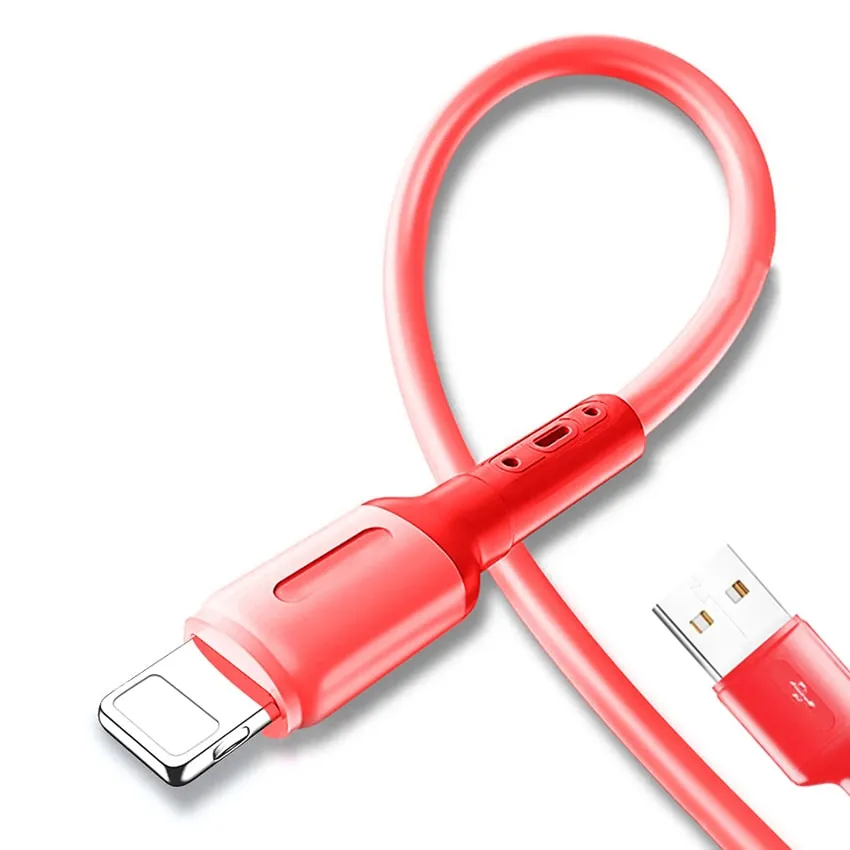 Kabel Lightning do iPhone, iPad - Kolorowy - 1 Metr
