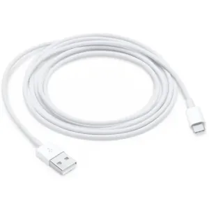 Kabel USB-C (do ładowania) - 2 Metry - Biały