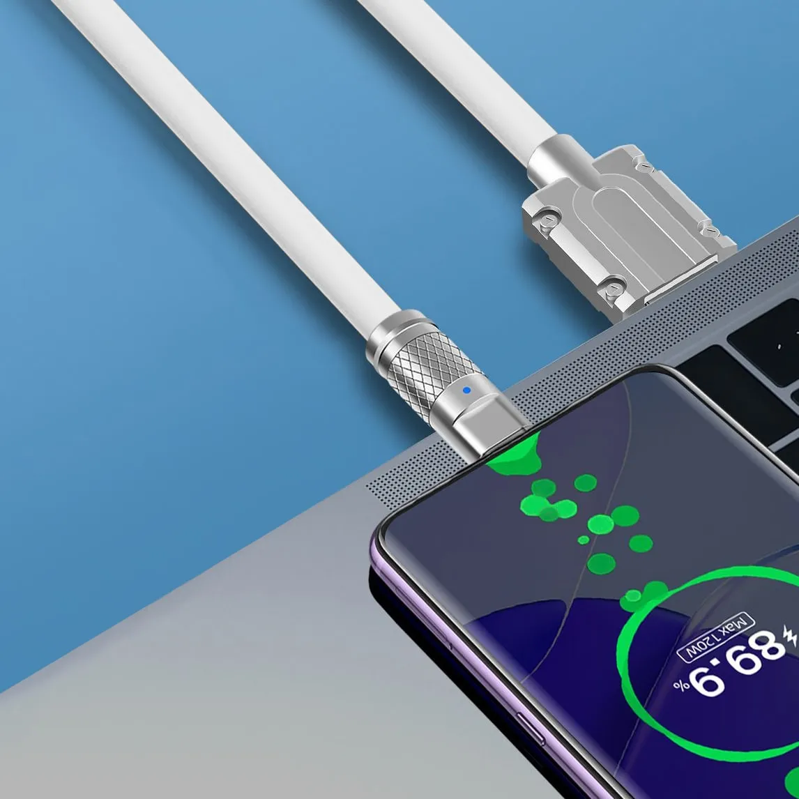 Kabel USB do USB-C 120W 7A